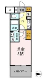 D-room早稲田 209 間取り図