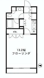 四谷デュープレックスD-R 3階 間取り図