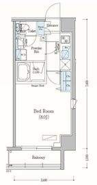 アーバネックス森下2 209 間取り図