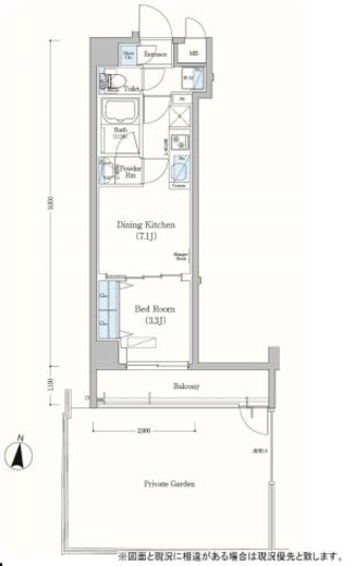 アーバネックス森下2 101 間取り図