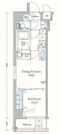 アーバネックス森下2 201 間取り図