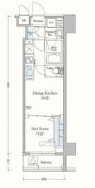 アーバネックス森下2 202 間取り図