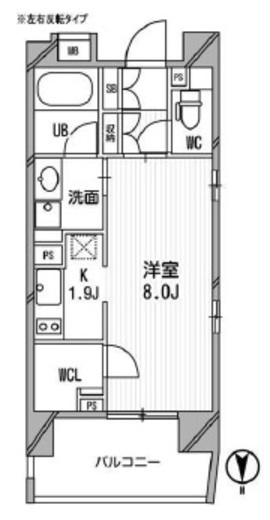 クリオ西池袋 10階 間取り図