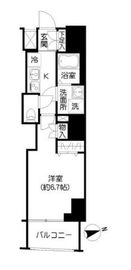 Premier市谷薬王寺 (プルミエ市谷薬王寺) 201 間取り図