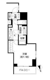 Premier市谷薬王寺 (プルミエ市谷薬王寺) 204 間取り図