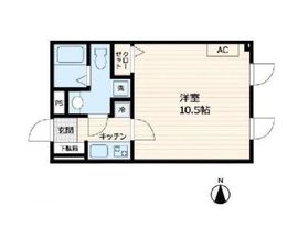 渋谷西原レジデンス 202 間取り図