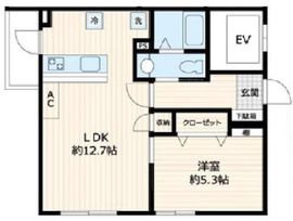 渋谷西原レジデンス 205 間取り図