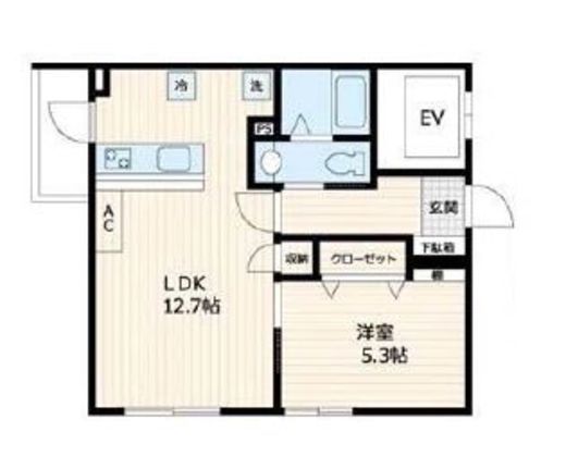 渋谷西原レジデンス 305 間取り図