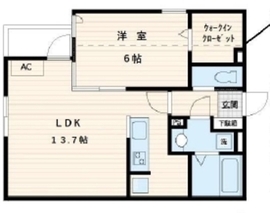 渋谷西原レジデンス 304 間取り図