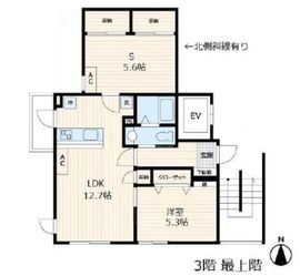 渋谷西原レジデンス 402 間取り図