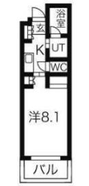 ガーデン東新宿 218 間取り図