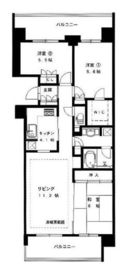 新宿グランドプラザ 7階 間取り図