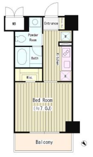 グレイスヴィラ御茶ノ水 802 間取り図