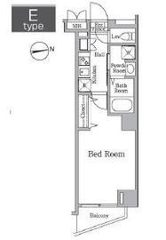 レジディア西小山 217 間取り図