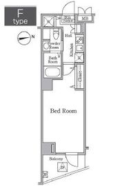 レジディア西小山 316 間取り図
