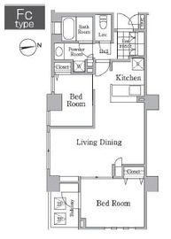 レジディア西小山 315 間取り図