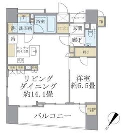 ウィルローズ日本橋蛎殻町 9階 間取り図