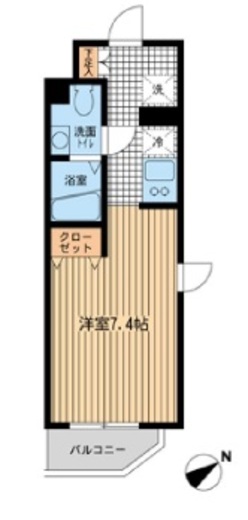 モノトーノ門前仲町 601 間取り図