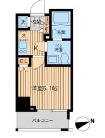 レジデンス大森 1003 間取り図