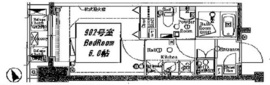 ブレシア銀座イースト 2階 間取り図