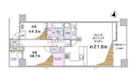 天王洲デュープレックス 7階 間取り図