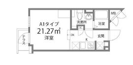 リトルズラピス神楽坂 102 間取り図