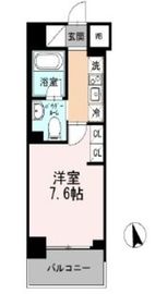 カスタリア大森3 502 間取り図