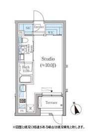 コモド恵比寿 101 間取り図