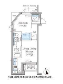 コモド恵比寿 303 間取り図