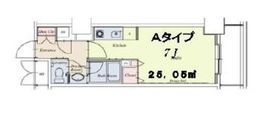HF駒沢公園レジデンスタワー 1607 間取り図