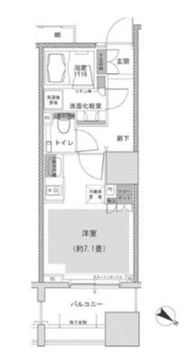 パークハウス駒込六義園 3階 間取り図