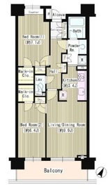 クラッサ目黒 603 間取り図