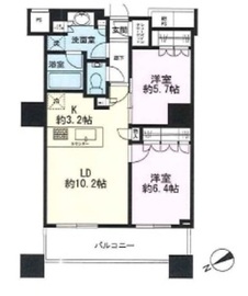 ザ・パークハウス西新宿タワー60 29階 間取り図