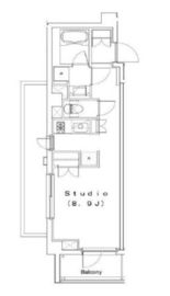 コンフォリア中野 205 間取り図