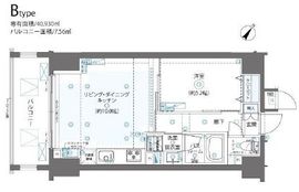 ZOOM日本橋浜町 2階 間取り図