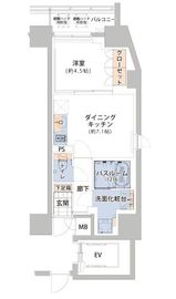 ボヌールステージ笹塚 1001 間取り図