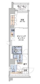 ボヌールステージ笹塚 203 間取り図