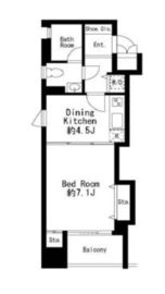 プライムアーバン日本橋茅場町 701 間取り図