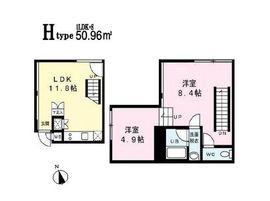 アリス・マナーガーデン銀座ウォーク 1101 間取り図