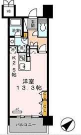 ロイヤルパークス豊洲 433 間取り図