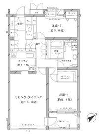 MFPRコート代官山 211 間取り図