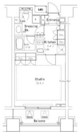 パークアクシス御茶ノ水ステージ 312 間取り図