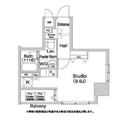 コンフォリア浅草橋DEUX 302 間取り図