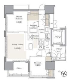 THE CONOE一番町 9階 間取り図