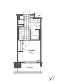 LaSante千駄木 (ラサンテ千駄木) 302 間取り図