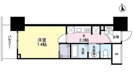 スタイリオ品川中延 910 間取り図