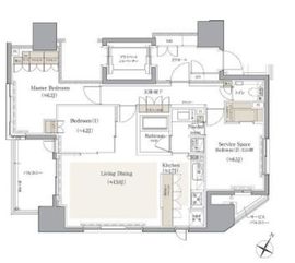 THE CONOE一番町 11階 間取り図