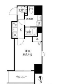 プレール・ドゥーク浅草橋 401 間取り図