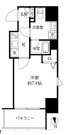 プレール・ドゥーク浅草橋 701 間取り図