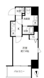 プレール・ドゥーク浅草橋 901 間取り図